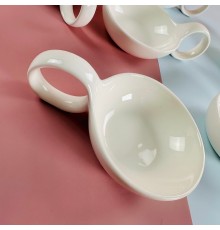 181-214 Набор из 6 розеток  BIANCO в под.уп.(х16)Фарфор
