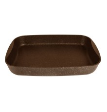 Противень 40 x 29,5 x 5 см с антипригарным покрытием (кофейный мрамор)